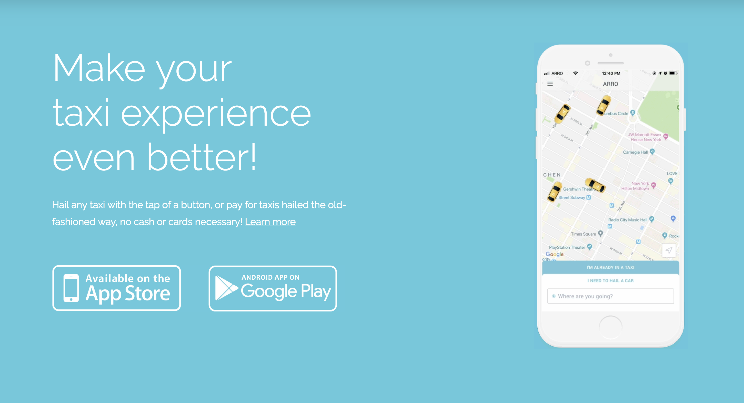 ARRO – The Better Way to Taxi!